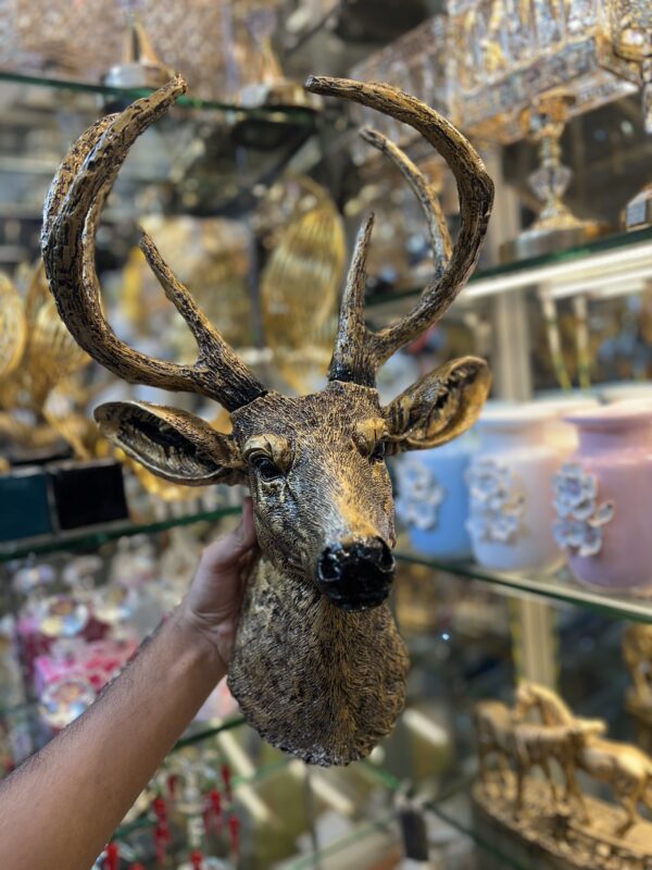 Rustic Deer Head Wall Hanging Decor
