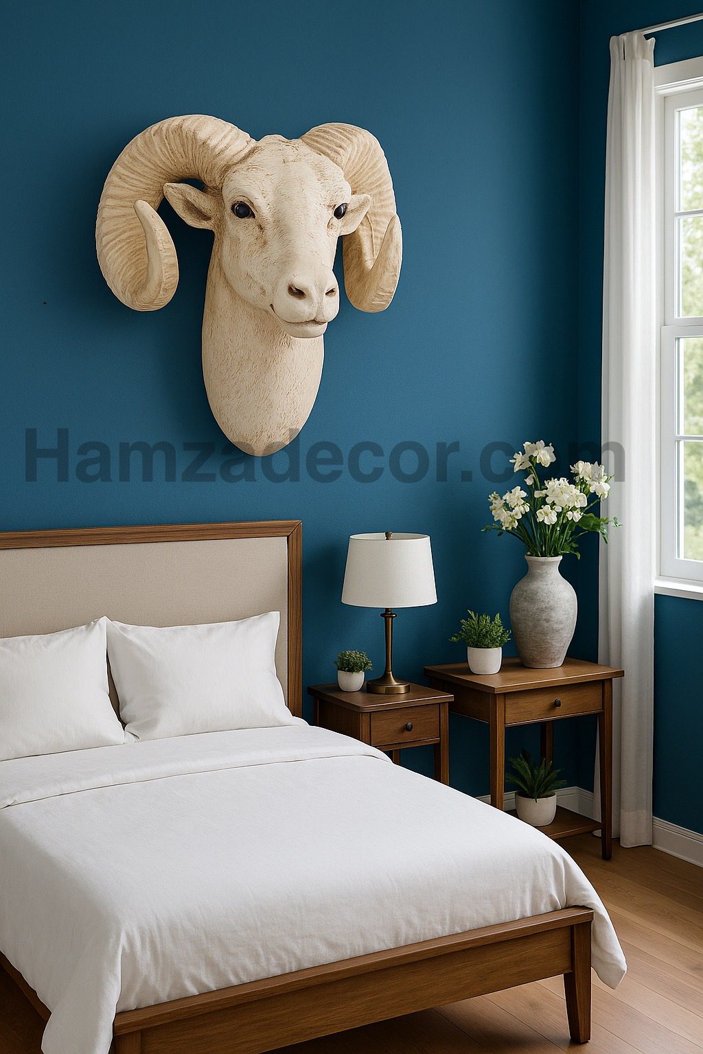 premium resin markhor wall décor – 18 inches, elegant home & office decoration pie premium resin markhor wall décor – 18 inches, elegant home & office decoration pie