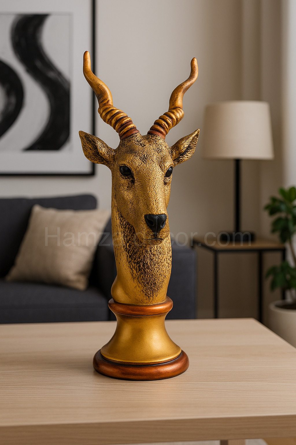 π¦ 11 inch table markhor sculpture β premium resin home & office decor π¦ 11 inch table markhor sculpture β premium resin home & office decor