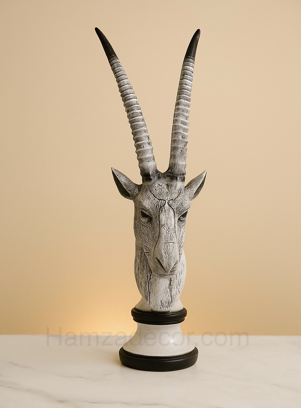 12 inch markhor sculpture – premium resin décor with solid base & realistic detailing 12 inch markhor sculpture – premium resin décor with solid base & realistic detailing