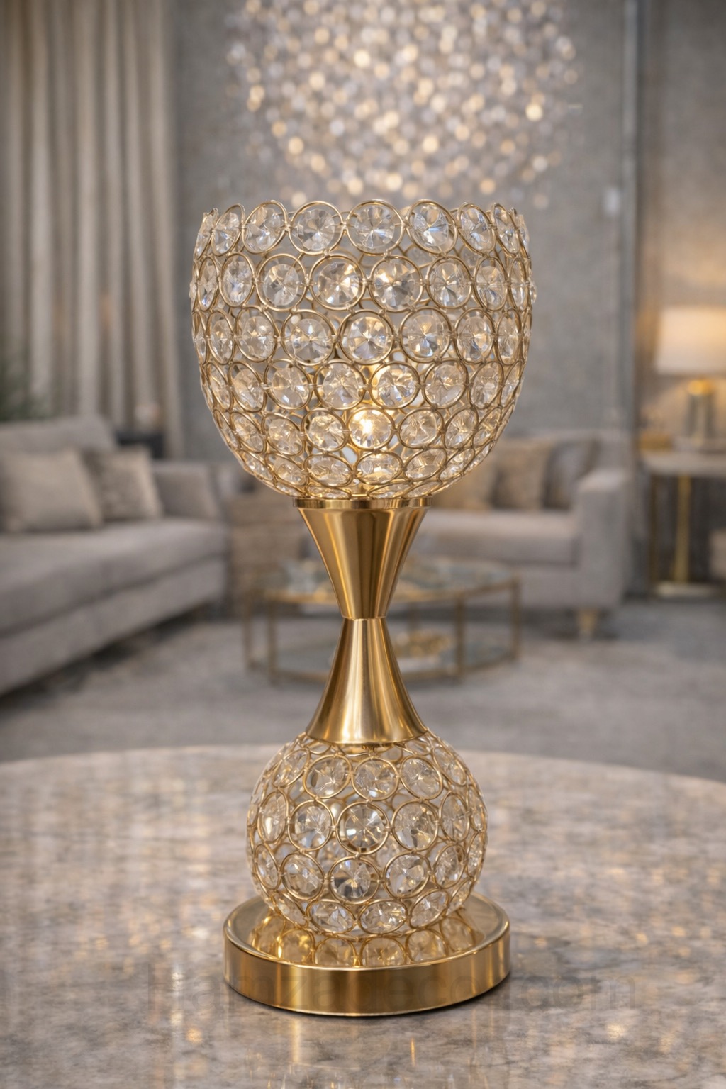 luxury imported crystal metal table lamp with 3 mode lighting luxury imported crystal metal table lamp with 3 mode lighting